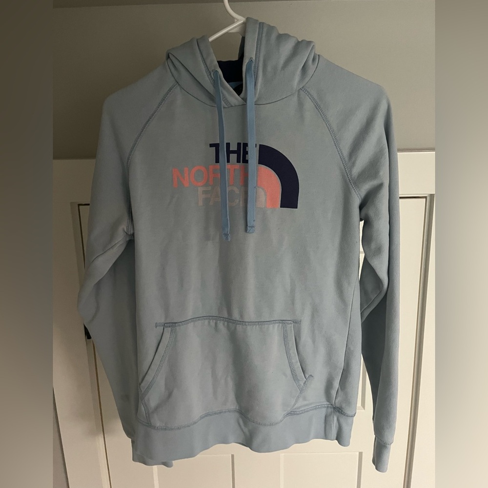 The North Face Sky Blue Hoodie